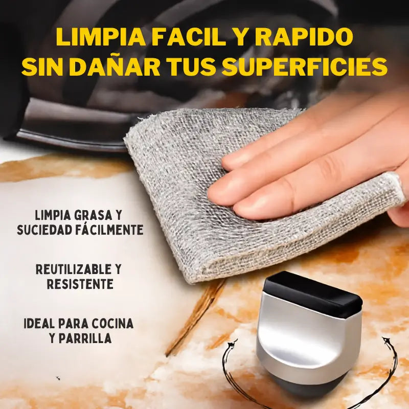 Paños de Alambre Multiusos. ¡PAGA 5 Y LLEVA 10! 🎁Obsequio: E-book