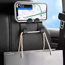 Portavasos ajustable para carro. Obsequio: Gancho soporte para reposacabezas