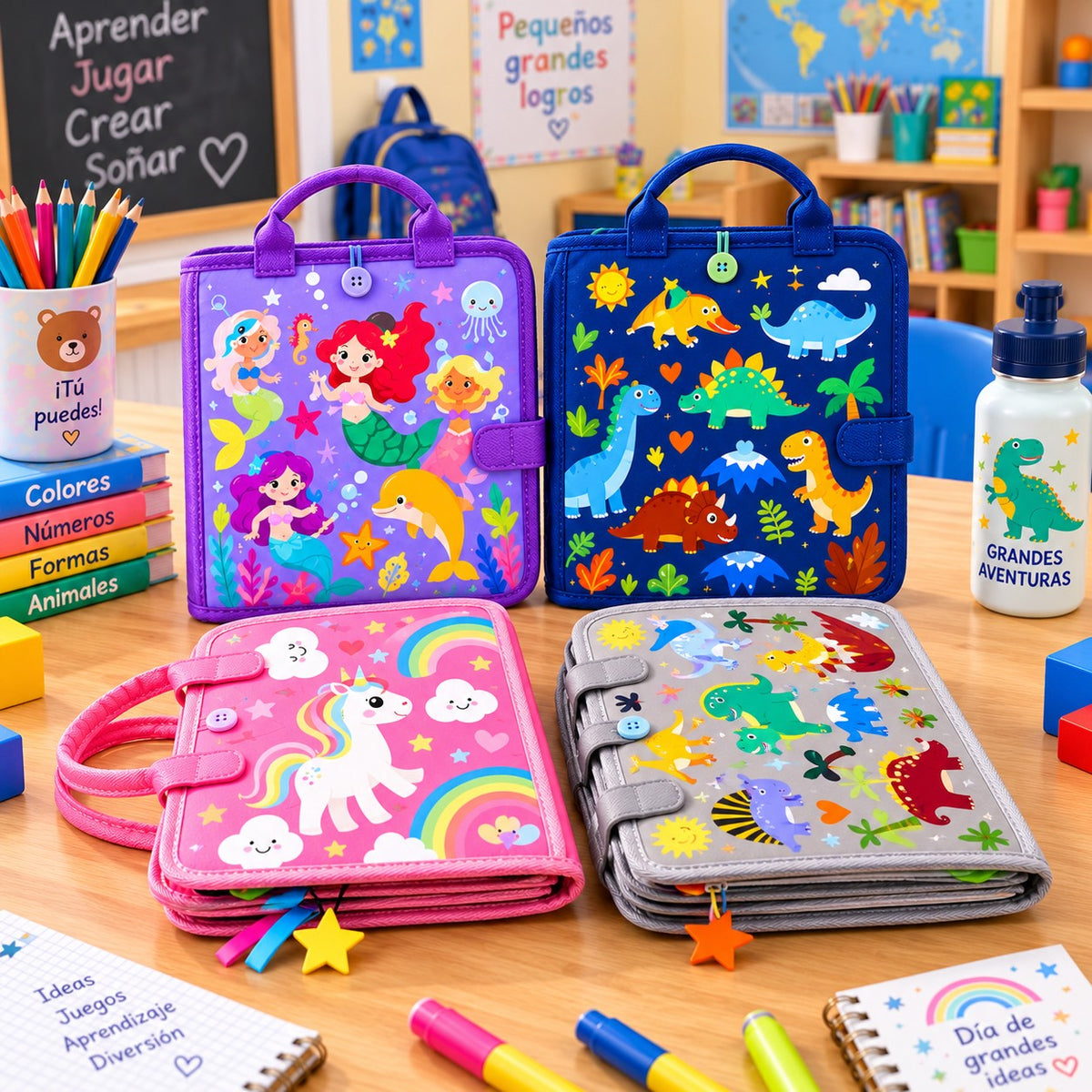 Maleta Montessori : Despierta la creatividad con juegos educativos