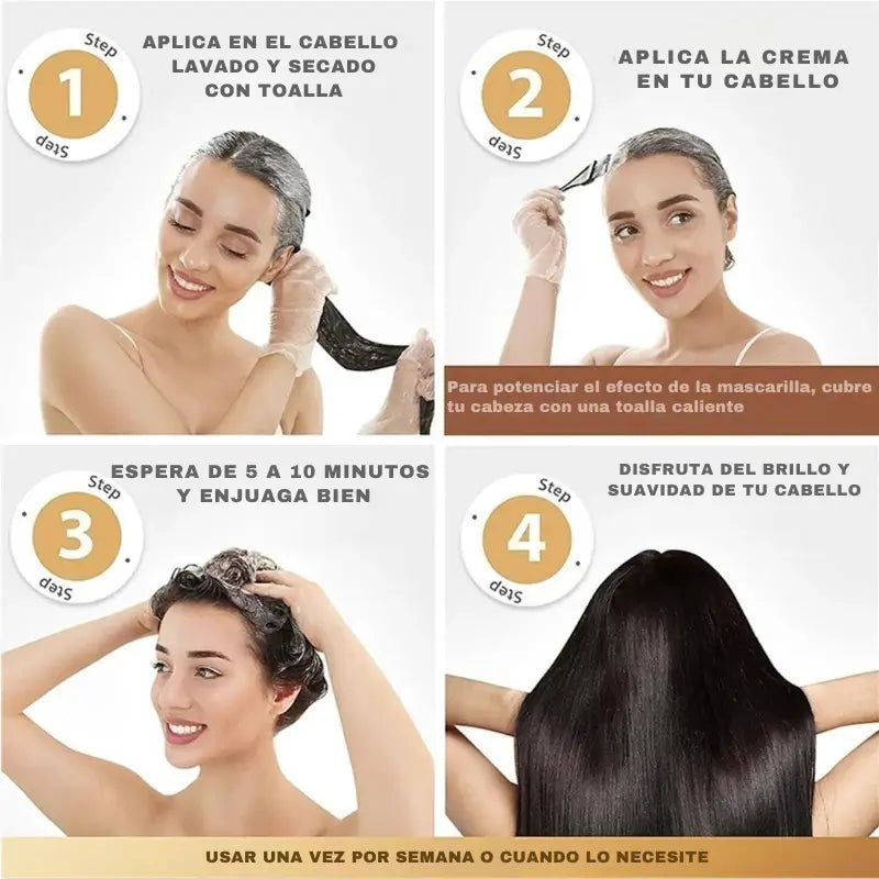 Mascarilla capilar de Colágeno ¡Paga 1 y lleva 2!