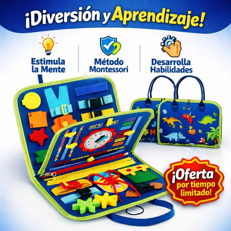 Maleta Montessori : Despierta la creatividad con juegos educativos