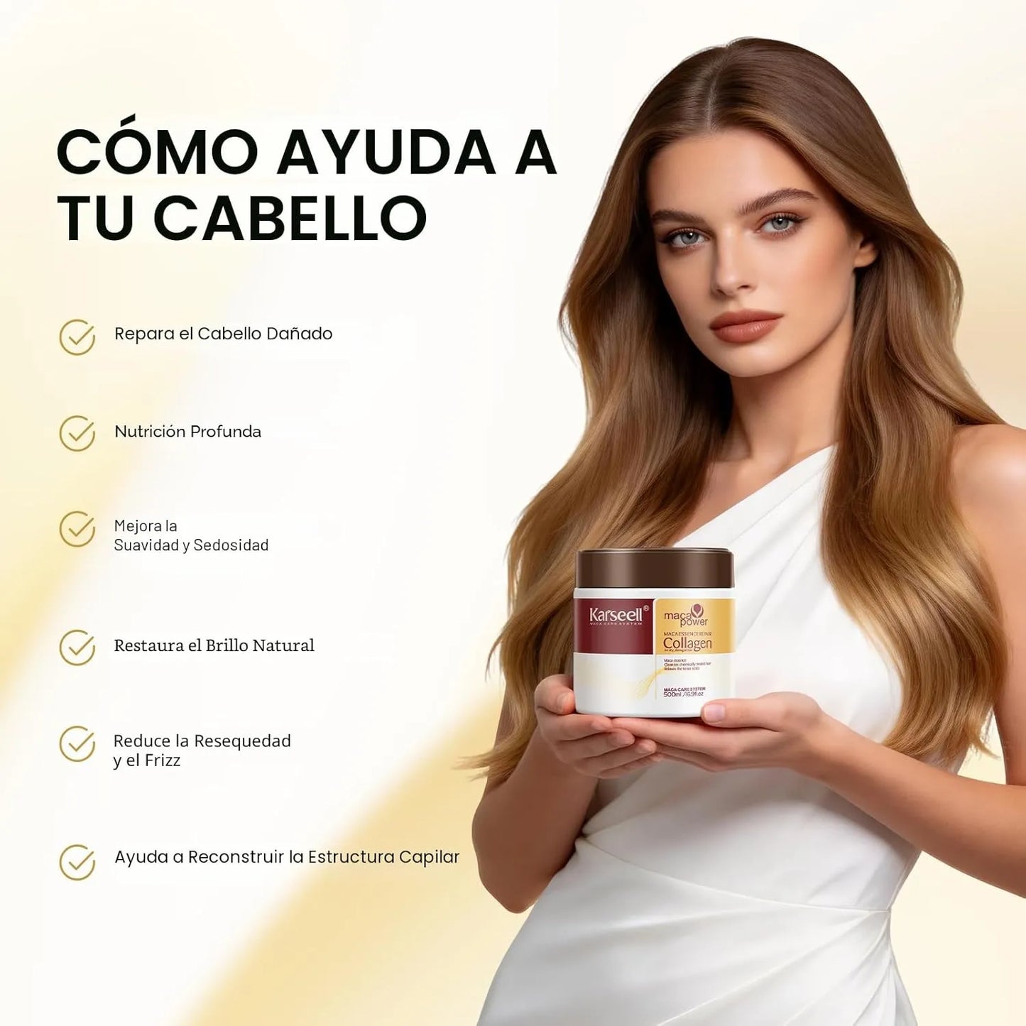 Mascarilla capilar de Colágeno ¡Paga 1 y lleva 2!