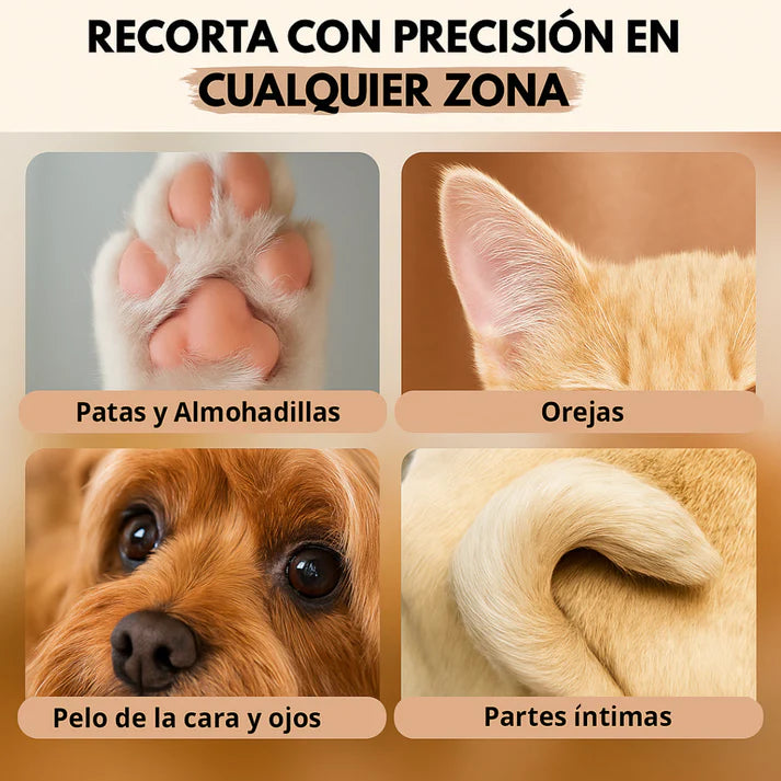 Afeitadora para mascotas - Corte Profesional en Casa